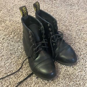 Junior equestrian English riding boots